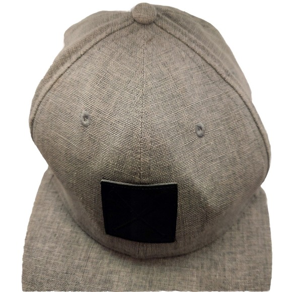 Gray 7 1/4 Fitted Routine Baseball Hat Cap Men's Black Cross Baseball Bat Emblem - Picture 12 of 16